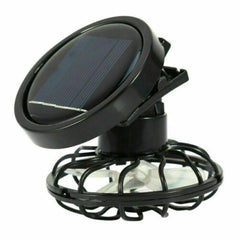 Clip-on Hat Mini Clip Solar Sun Energy Power Panel Cell Cooling Fan Cooler  Square base